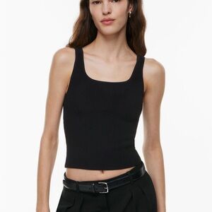 Aritzia Babaton Sculpt Knit Tank Top